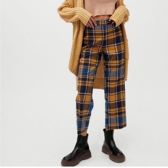 Urban Outfitters Pants - Urban Outfitters CLAIRE Plaid trouser Pants